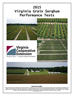 JPG, 2015 Virginia Grain Sorghum Performance Tests