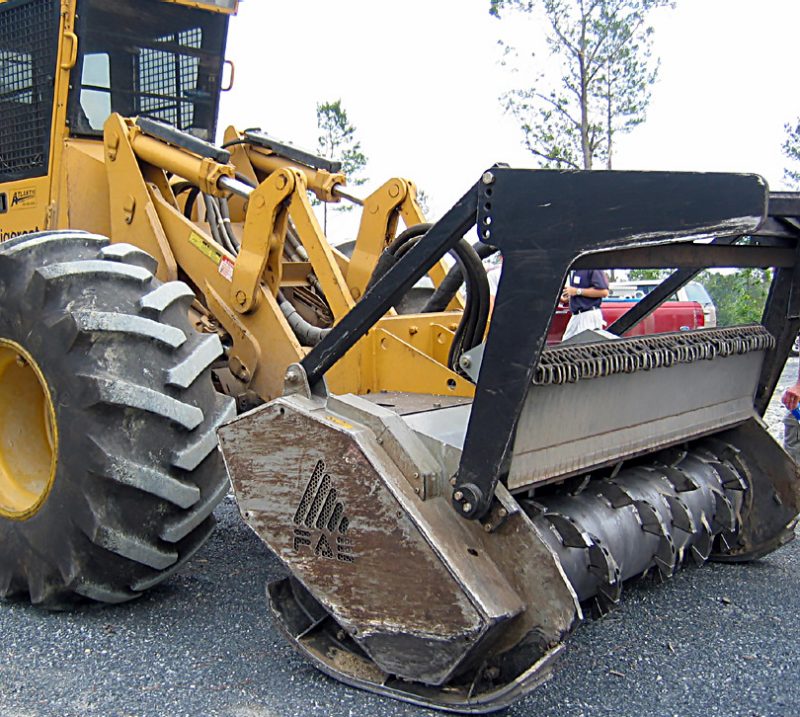 Image of Large rotry mulcher.