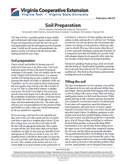 Cover, Soil Preparation