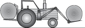 illustration of a tractor